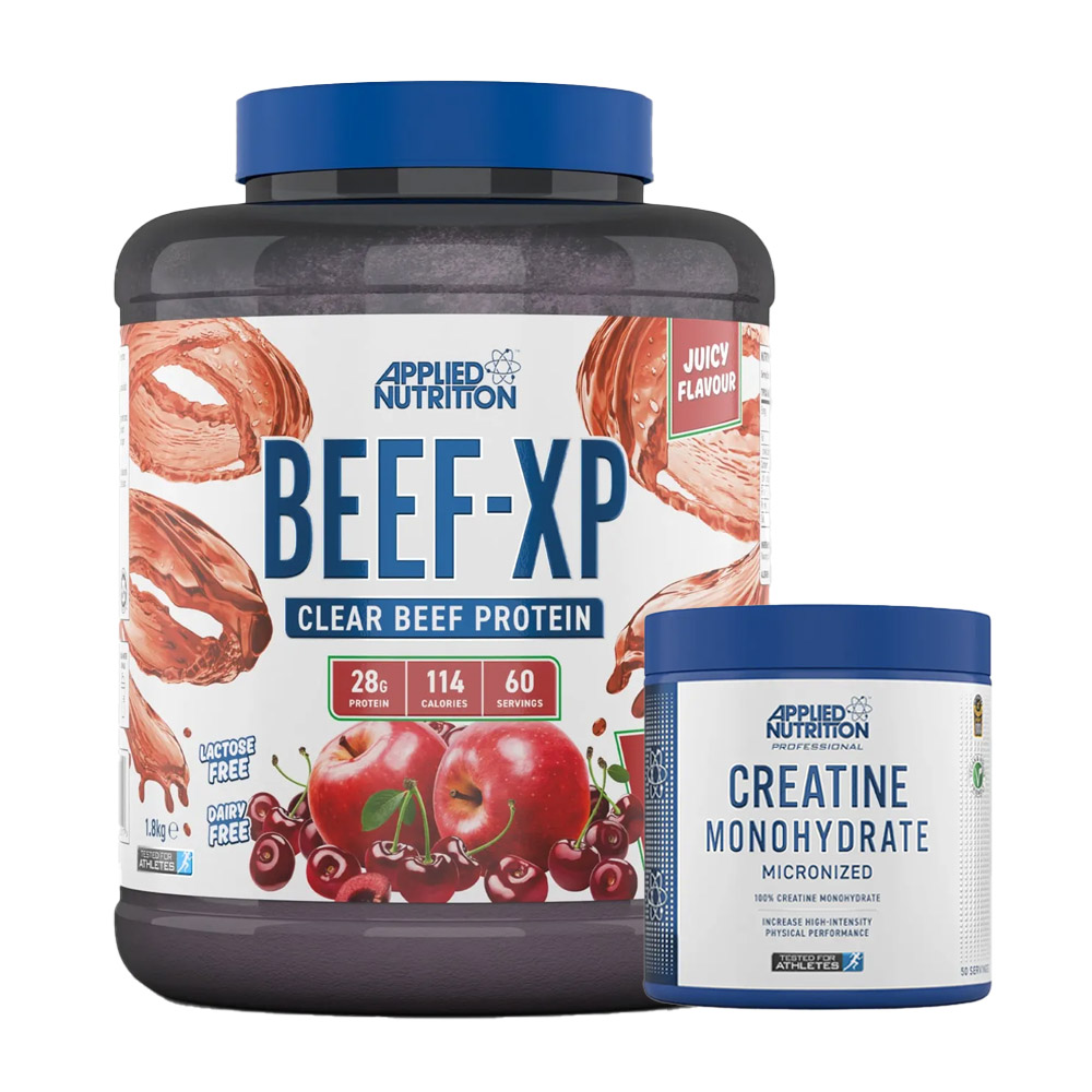 Beef-XPpack Applied Nutrition Beef-XP Clear Protein Isolate (4 lb) + Creatine Monohydrate Applied Nutrition - Imagen 1